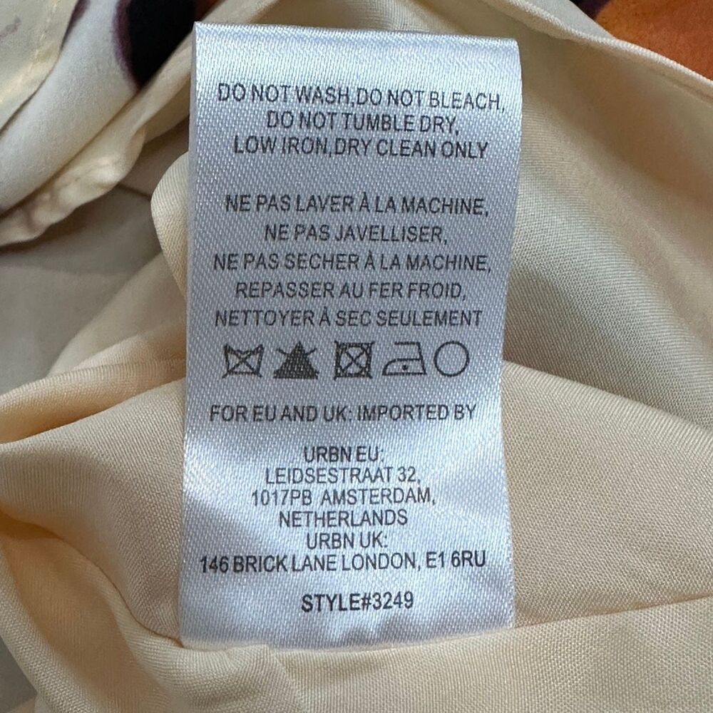 NWT Anthropologie Hutch Floral Wrap Midi Skirt S High Low Ruffle Boho Romantic - Picture 13 of 13